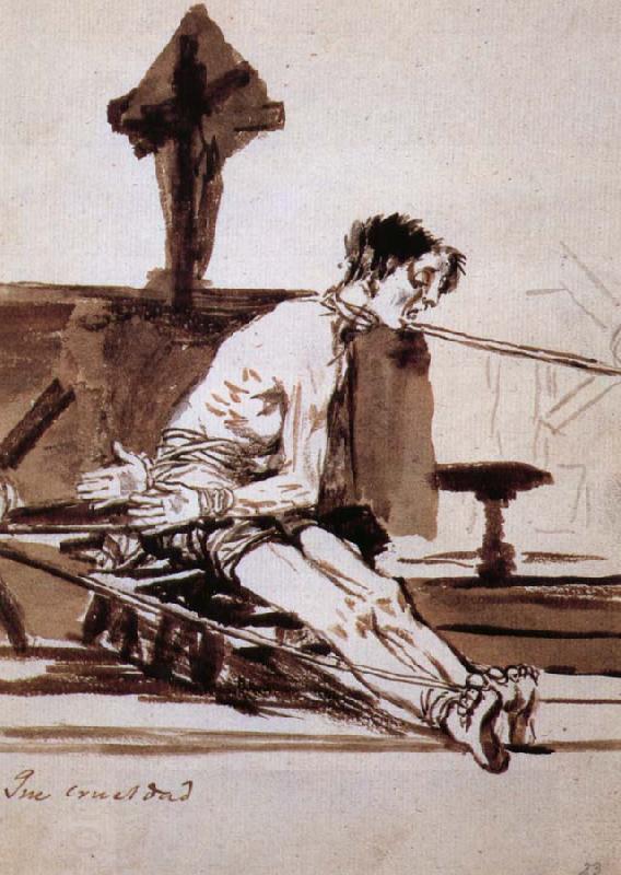 Francisco Goya Que crueldad China oil painting art